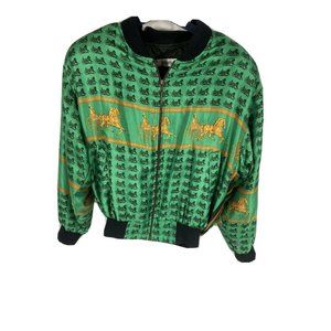 Mighty Vintage Jacket Women’s Size Large Green Hor
